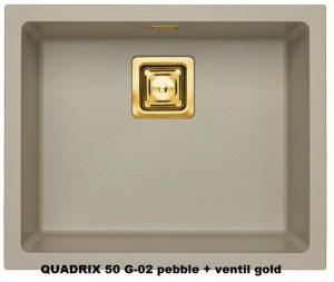 QUADRIX 50 G02 Monarch spodná montáž gold