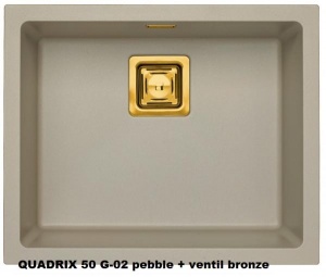 QUADRIX 50 G02 Monarch spodná montáž bronze